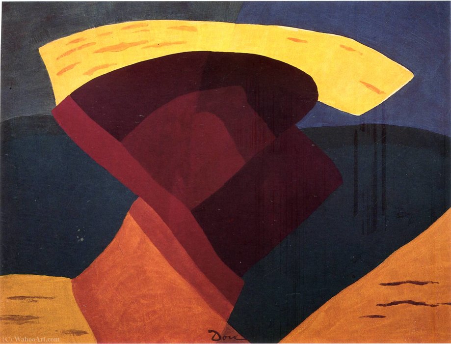 Wikioo.org - The Encyclopedia of Fine Arts - Painting, Artwork by Arthur Garfield Dove - Untitled (855)