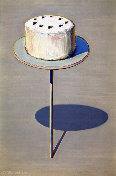 Wikioo.org - The Encyclopedia of Fine Arts - Painting, Artwork by Wayne Thiebaud - Untitled (448)