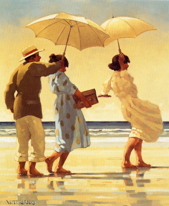 Wikioo.org - The Encyclopedia of Fine Arts - Painting, Artwork by Jack Vettriano - Untitled (365)