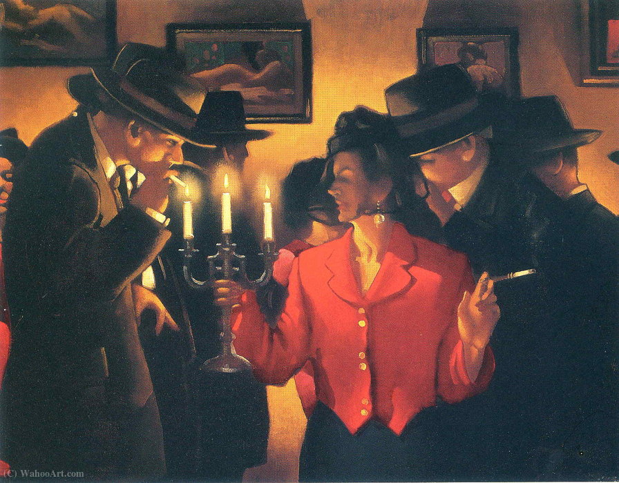 Wikioo.org - The Encyclopedia of Fine Arts - Painting, Artwork by Jack Vettriano - Untitled (627)