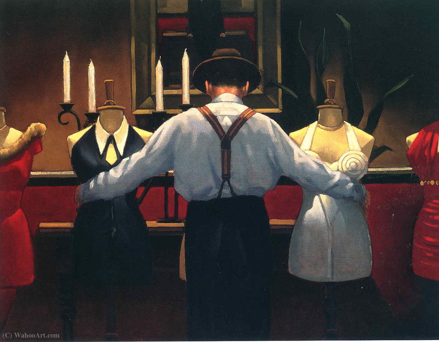 Wikioo.org - The Encyclopedia of Fine Arts - Painting, Artwork by Jack Vettriano - Untitled (244)