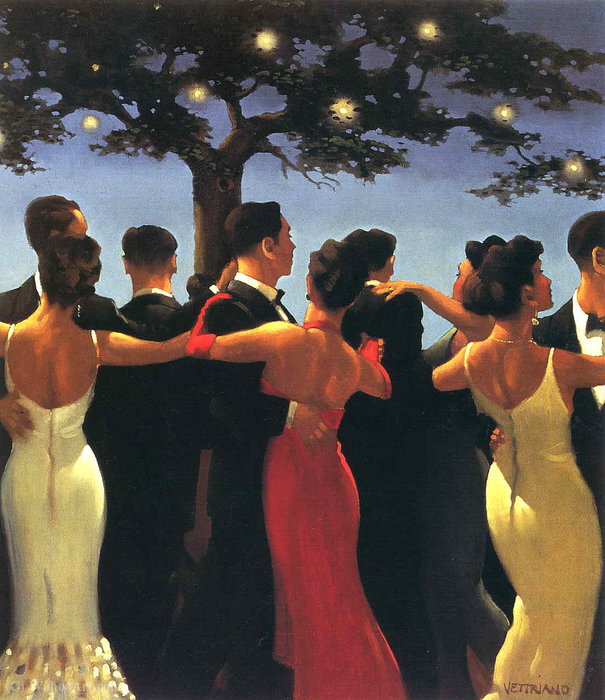 Wikioo.org - The Encyclopedia of Fine Arts - Painting, Artwork by Jack Vettriano - Untitled (700)
