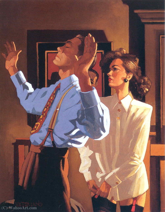 Wikioo.org - The Encyclopedia of Fine Arts - Painting, Artwork by Jack Vettriano - Untitled (361)