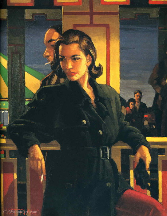 Wikioo.org - The Encyclopedia of Fine Arts - Painting, Artwork by Jack Vettriano - Untitled (876)