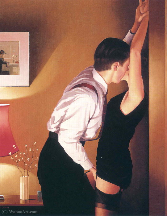 Wikioo.org - The Encyclopedia of Fine Arts - Painting, Artwork by Jack Vettriano - Untitled (296)