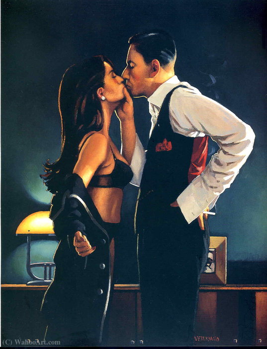 Wikioo.org - The Encyclopedia of Fine Arts - Painting, Artwork by Jack Vettriano - Untitled (294)
