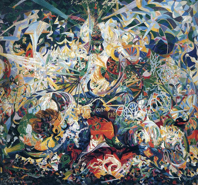 Wikioo.org - The Encyclopedia of Fine Arts - Painting, Artwork by Joseph Stella - Untitled (203)