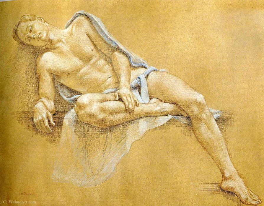 Wikioo.org – La Enciclopedia de las Bellas Artes - Pintura, Obras de arte de Paul Cadmus - Sin Título (987)