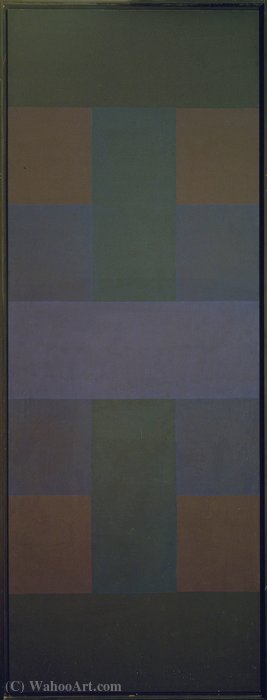 Wikioo.org - The Encyclopedia of Fine Arts - Painting, Artwork by Ad Reinhardt - Abstract painting (2)