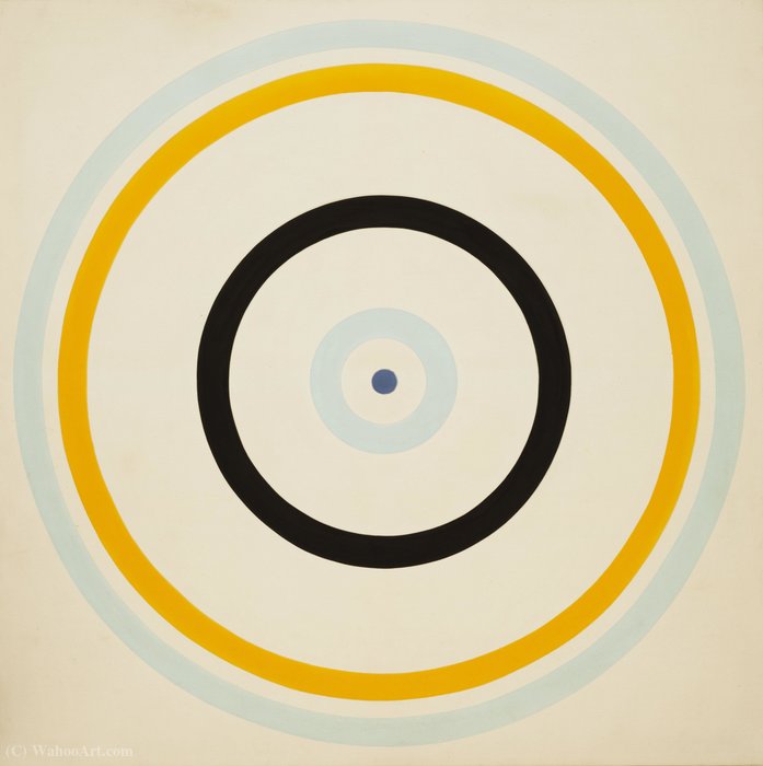 Wikioo.org - The Encyclopedia of Fine Arts - Painting, Artwork by Kenneth Noland - Turnsole