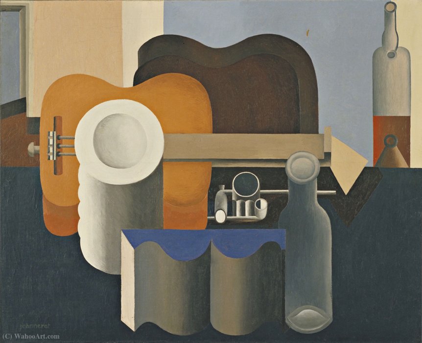 WikiOO.org - Encyclopedia of Fine Arts - Målning, konstverk Le Corbusier - Still life