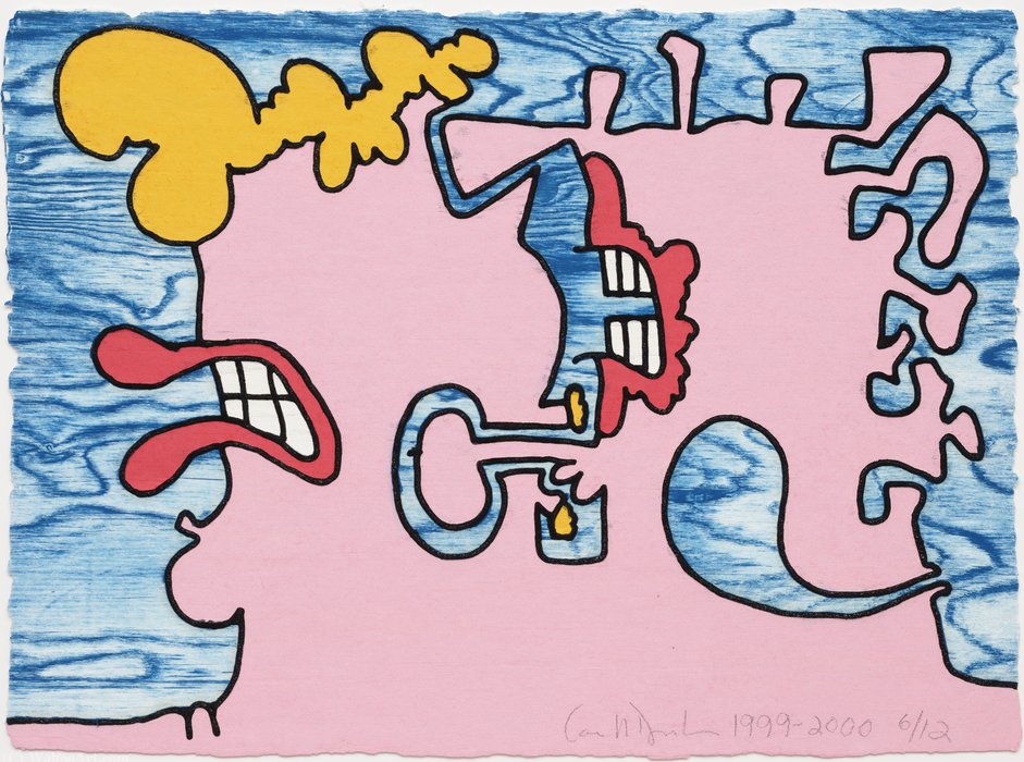 Wikioo.org - The Encyclopedia of Fine Arts - Painting, Artwork by Carroll Dunham - Untitled