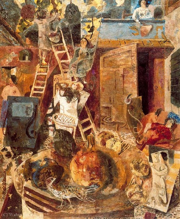Wikioo.org – L'Enciclopedia delle Belle Arti - Pittura, Opere di Antonio Lopez Garcia - Untitled (508)
