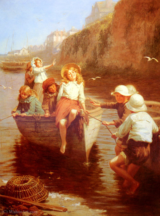 Wikioo.org - The Encyclopedia of Fine Arts - Painting, Artwork by Charles-Victor Thirion - Thomas edwin safely home