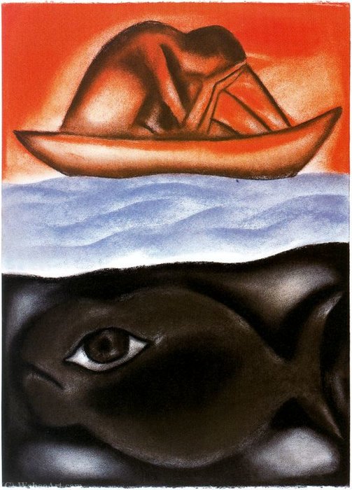 Wikioo.org - The Encyclopedia of Fine Arts - Painting, Artwork by Francesco Clemente - Untitled (266)