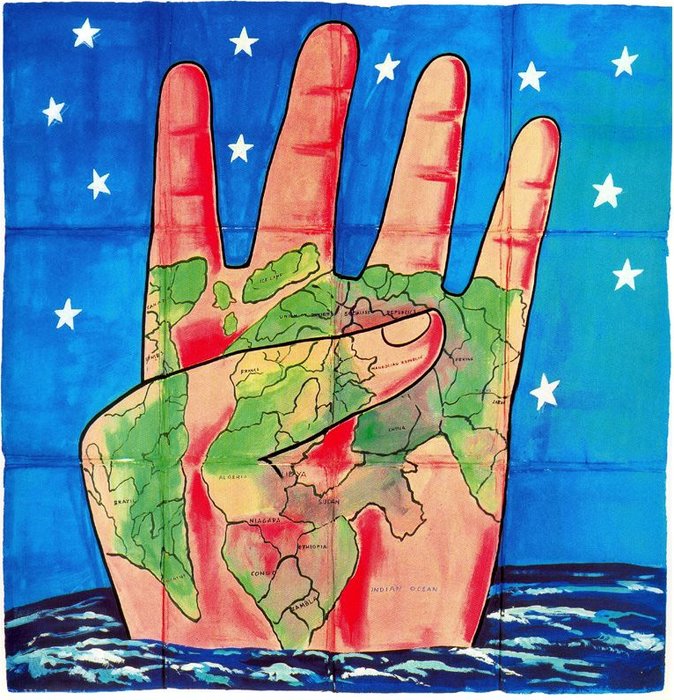 Wikioo.org - The Encyclopedia of Fine Arts - Painting, Artwork by Francesco Clemente - Untitled (511)