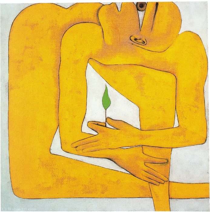 Wikioo.org - The Encyclopedia of Fine Arts - Painting, Artwork by Francesco Clemente - Untitled (420)
