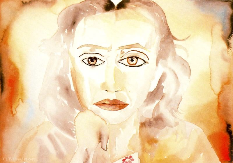 Wikioo.org - The Encyclopedia of Fine Arts - Painting, Artwork by Francesco Clemente - Untitled (819)