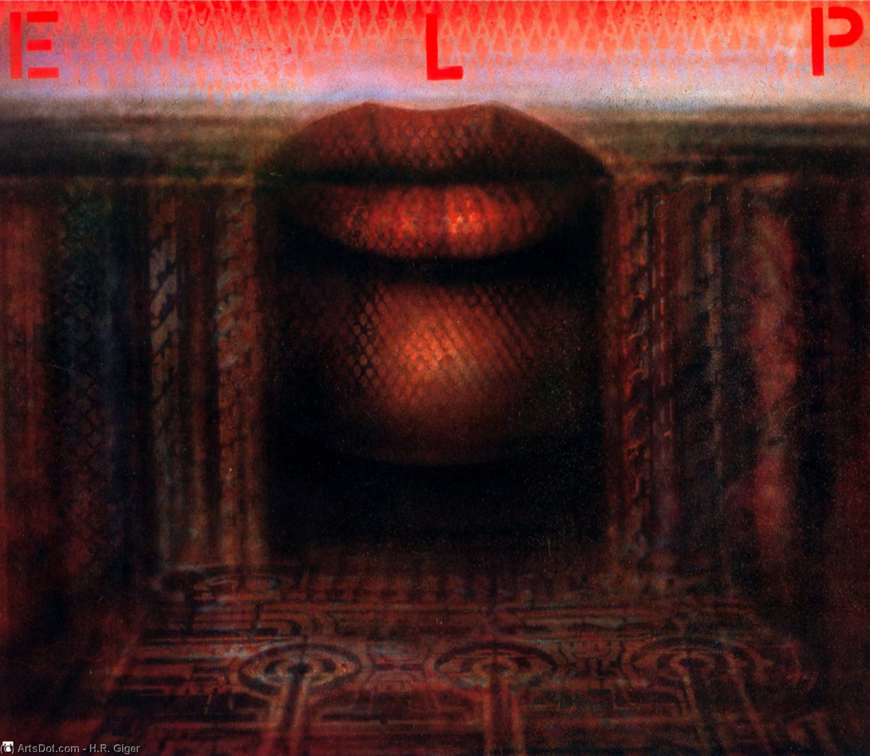 Wikioo.org - The Encyclopedia of Fine Arts - Painting, Artwork by H.R. Giger - hr giger elp X