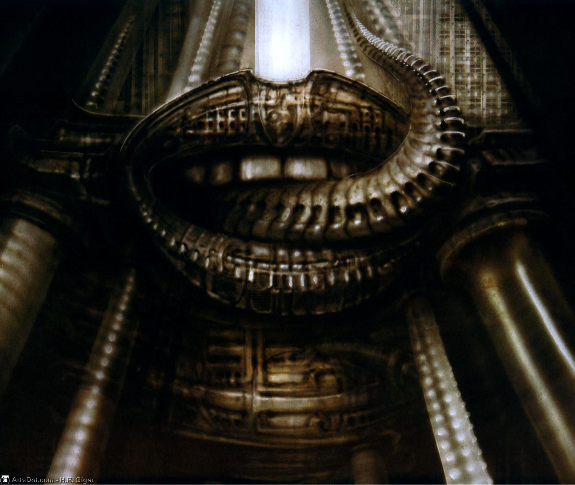 Wikioo.org - The Encyclopedia of Fine Arts - Painting, Artwork by H.R. Giger - hr giger elp XII