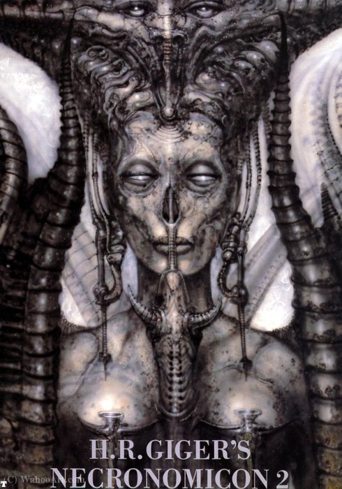 Wikioo.org - The Encyclopedia of Fine Arts - Painting, Artwork by H.R. Giger - Hr giger necronom - (002)