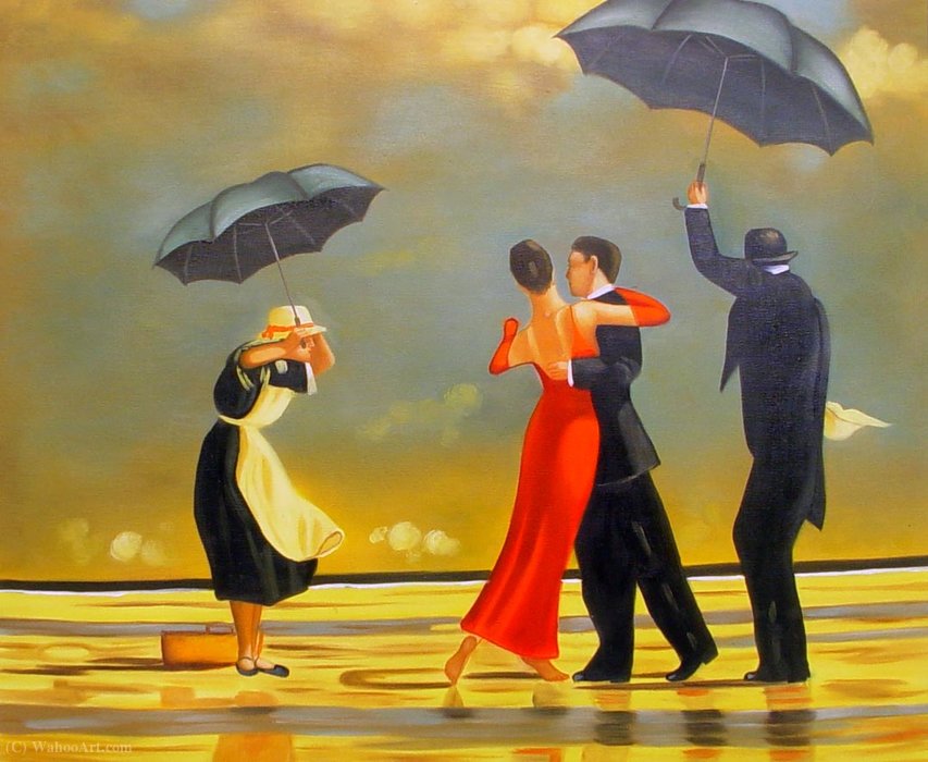Wikioo.org - The Encyclopedia of Fine Arts - Painting, Artwork by Jack Vettriano - Untitled (609)