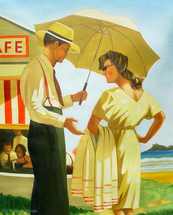 Wikioo.org - The Encyclopedia of Fine Arts - Painting, Artwork by Jack Vettriano - Untitled (148)