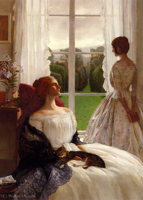 Wikioo.org - The Encyclopedia of Fine Arts - Painting, Artwork by Leonard Campbell Taylor - The rain it raineth every day