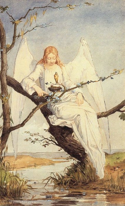 Wikioo.org - The Encyclopedia of Fine Arts - Painting, Artwork by Louis Welden Hawkins - Untitled (597)