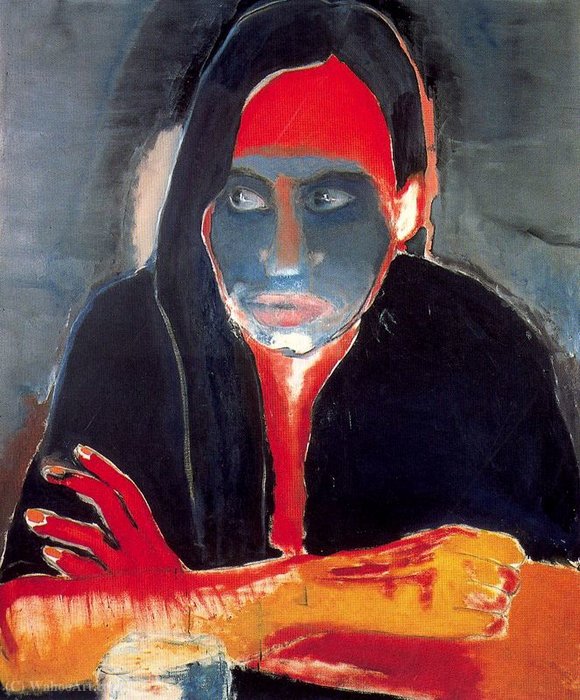 Wikioo.org - The Encyclopedia of Fine Arts - Painting, Artwork by Marlene Dumas - Untitled (510)