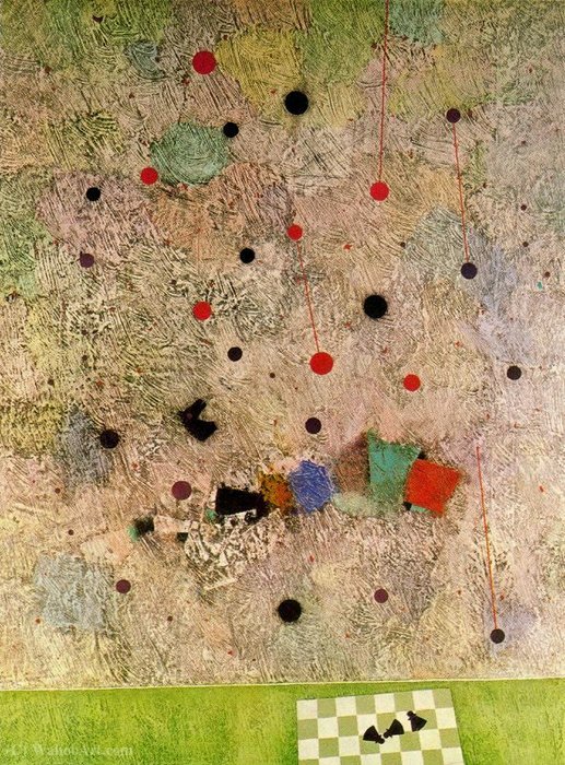 Wikioo.org - The Encyclopedia of Fine Arts - Painting, Artwork by Mordecai Ardon - Untitled (665)