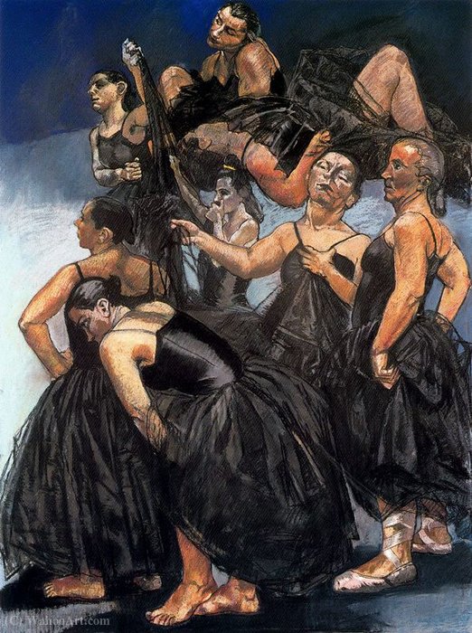 Wikioo.org - The Encyclopedia of Fine Arts - Painting, Artwork by Paula Rego - Untitled (845)