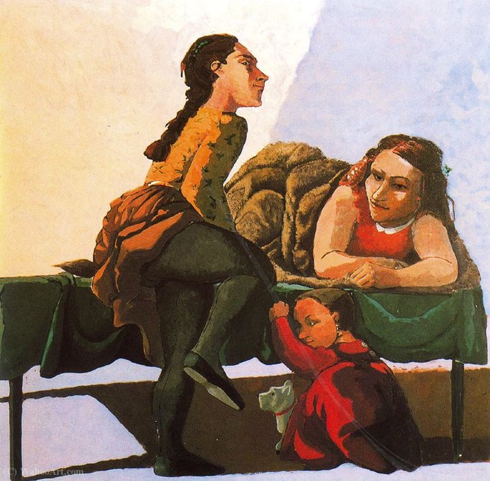 Wikioo.org – La Enciclopedia de las Bellas Artes - Pintura, Obras de arte de Paula Figueiroa Rego - Sin título 456