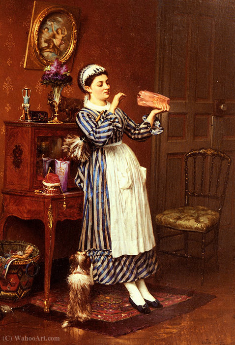 WikiOO.org - Енциклопедія образотворчого мистецтва - Живопис, Картини
 Pierre Outin - Les bonbons de madame