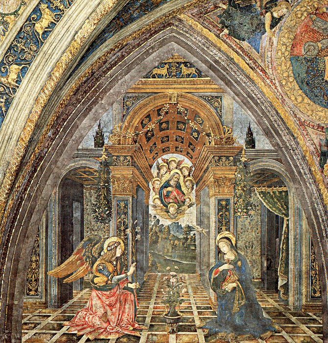 Wikioo.org - The Encyclopedia of Fine Arts - Painting, Artwork by Pinturicchio - Untitled (739)