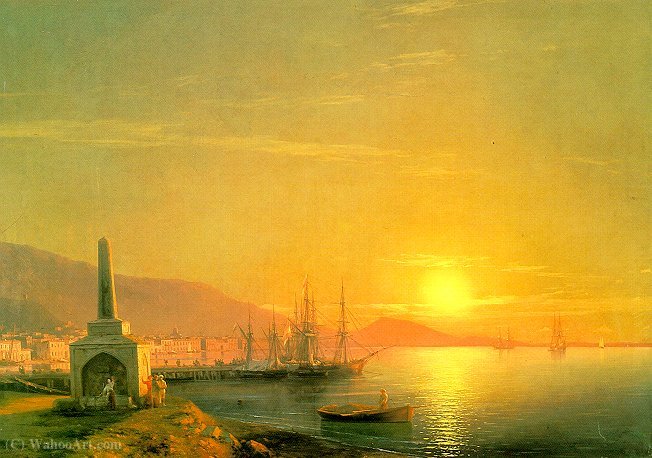Wikioo.org - The Encyclopedia of Fine Arts - Painting, Artwork by Ivan Konstantinovich Aivazovsky - Untitled (225)