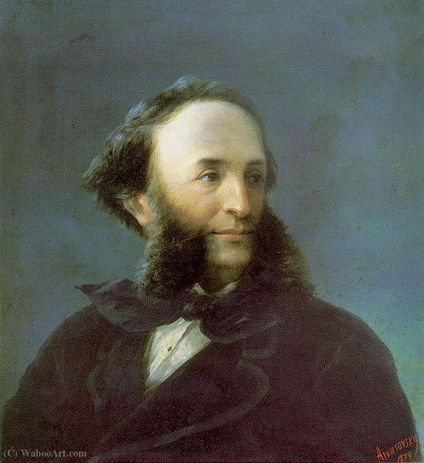 Wikioo.org – L'Encyclopédie des Beaux Arts - Peinture, Oeuvre de Ivan Konstantinovich Aivazovsky - Untitled (392)