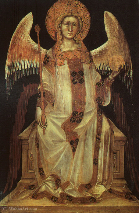 Wikioo.org - The Encyclopedia of Fine Arts - Painting, Artwork by Guariento D'arpo - Angel