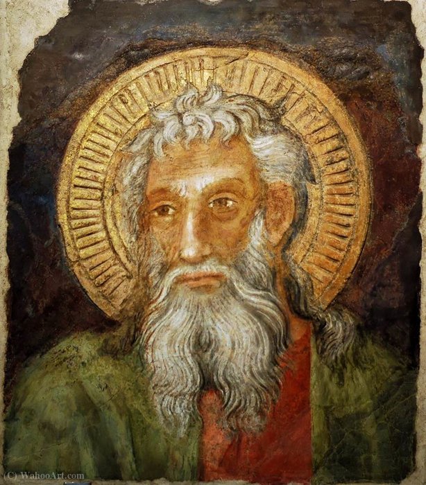 Wikioo.org - The Encyclopedia of Fine Arts - Painting, Artwork by Lippo D'andrea Di Lippo - St andrew (fragment)