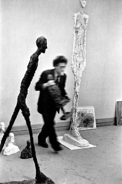 WikiOO.org - Encyclopedia of Fine Arts - Lukisan, Artwork Henri Cartier-Bresson - Alberto Giacometti - (.1961)