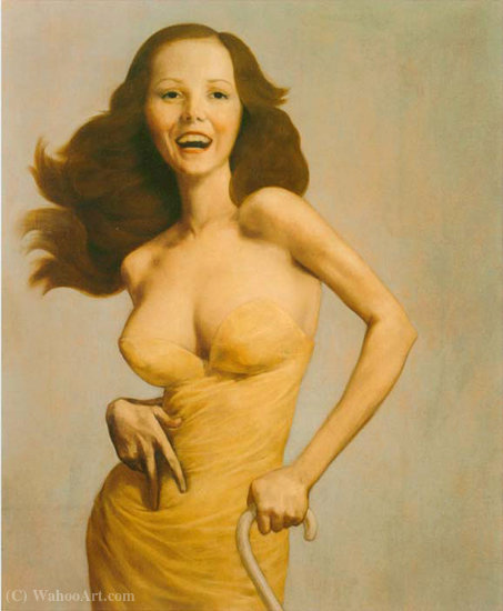 Wikioo.org - The Encyclopedia of Fine Arts - Painting, Artwork by John Currin - The Cripple (1997)