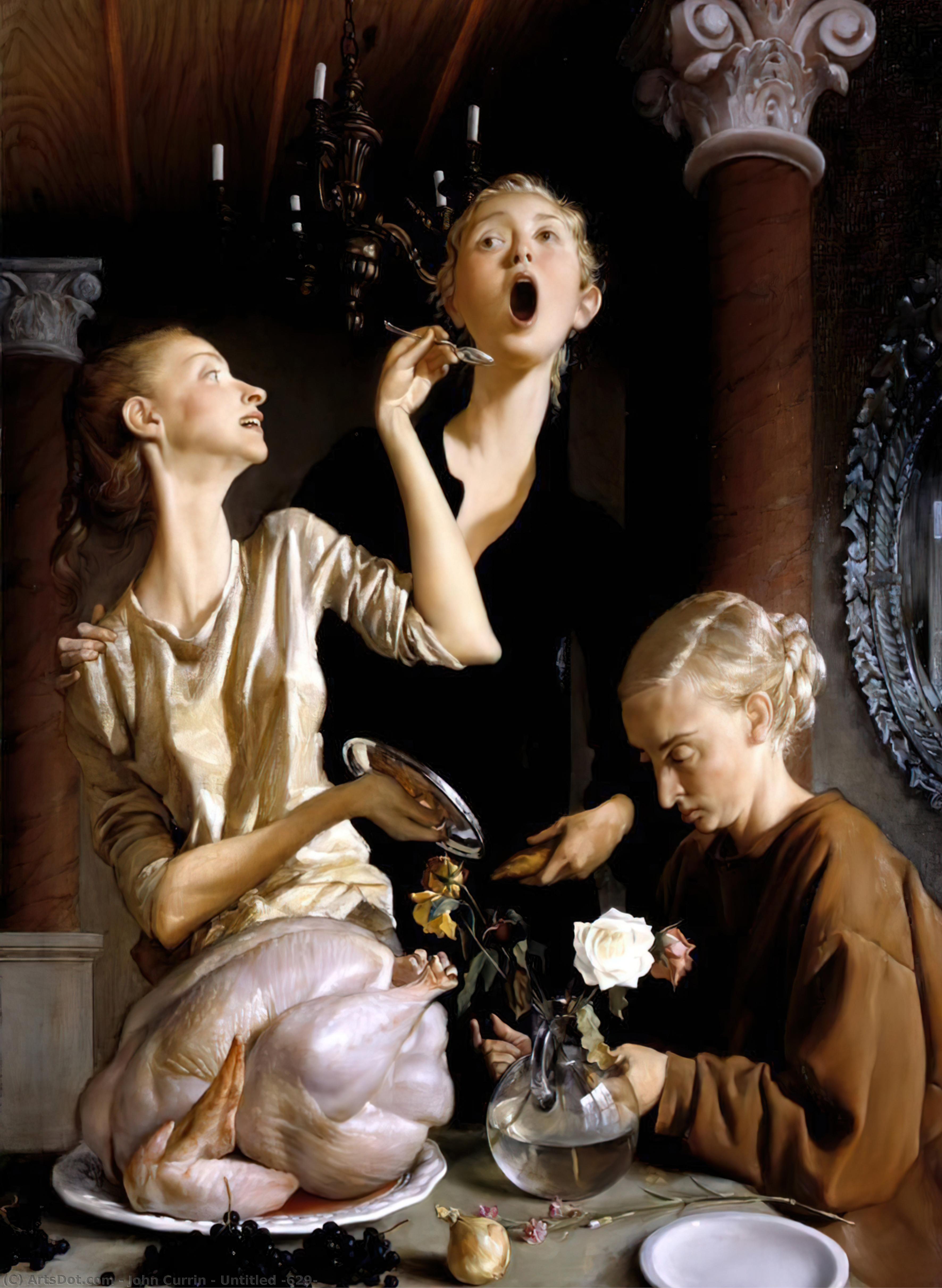Wikioo.org - The Encyclopedia of Fine Arts - Painting, Artwork by John Currin - Untitled (629)