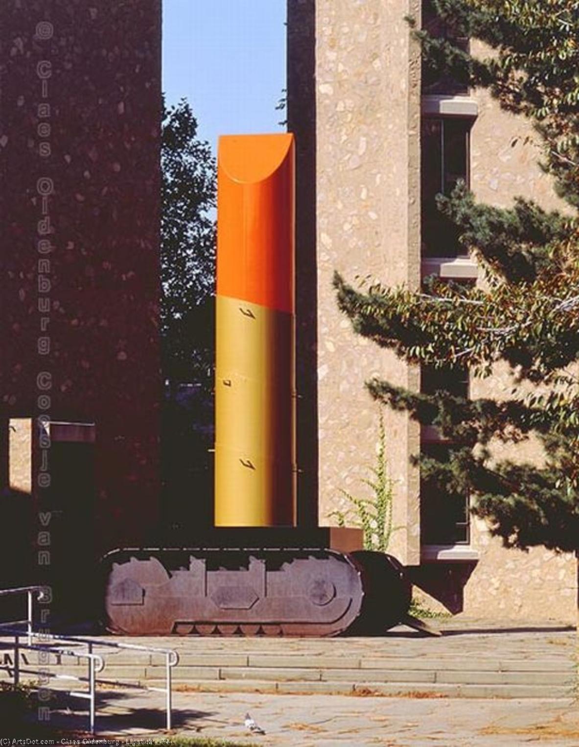 Wikioo.org – La Enciclopedia de las Bellas Artes - Pintura, Obras de arte de Claes Oldenburg - Lápiz labial - ( 74 )