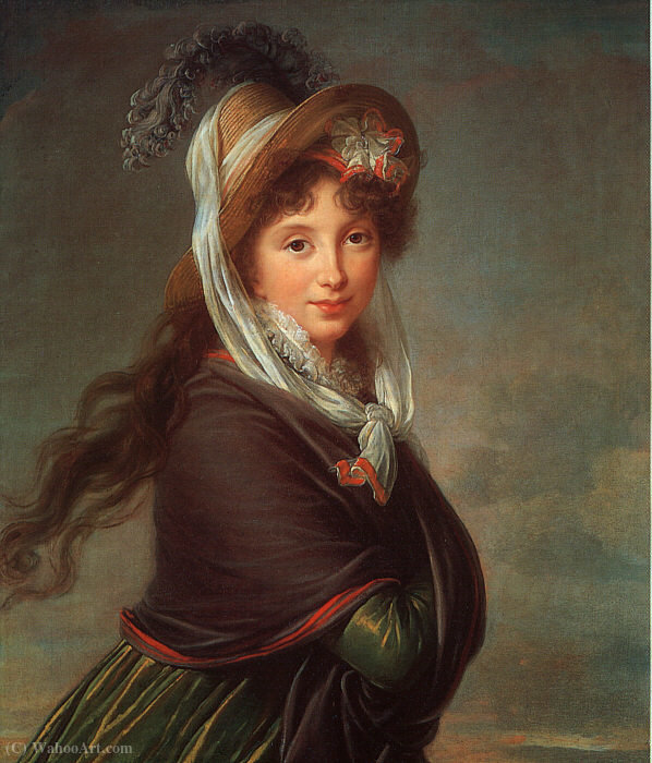Wikioo.org - The Encyclopedia of Fine Arts - Painting, Artwork by Elisabeth-Louise Vigée-Lebrun - French, (1755-1842)