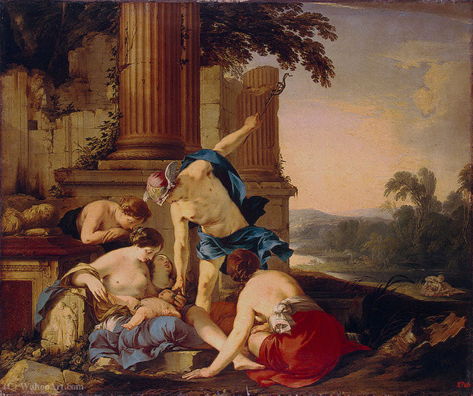 Wikioo.org – L'Encyclopédie des Beaux Arts - Peinture, Oeuvre de Laurent De La Hyre - Untitled (922)