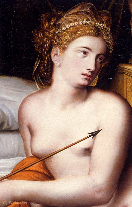 Wikioo.org – L'Enciclopedia delle Belle Arti - Pittura, Opere di Willem Adriaensz Key - Venere e Cupido dettaglio