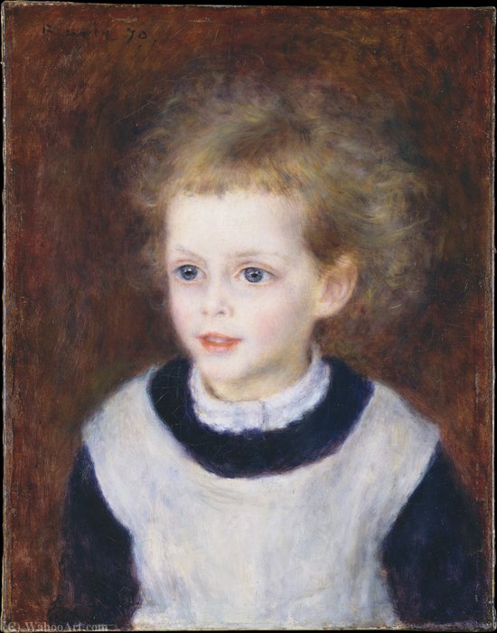 WikiOO.org – 美術百科全書 - 繪畫，作品 Pierre-Auguste Renoir - 玛格丽特 - 泰雷兹（玛戈）贝拉尔（1879年）