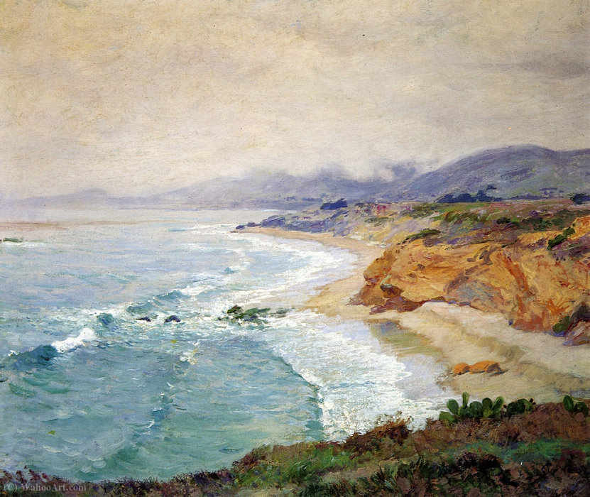 Wikioo.org - The Encyclopedia of Fine Arts - Painting, Artwork by Guy Rose - Lifting fog, laguna