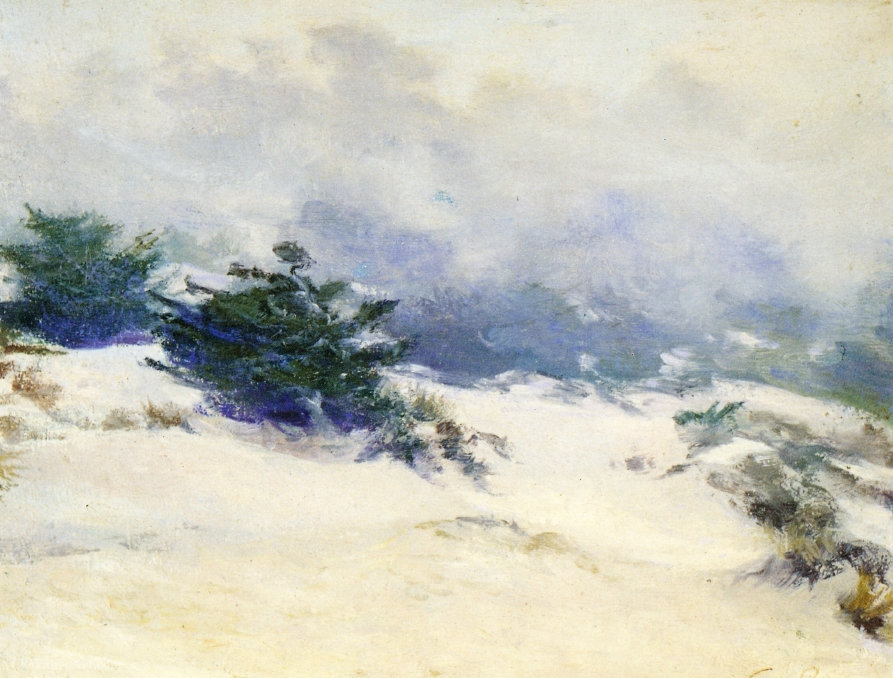 WikiOO.org - Encyclopedia of Fine Arts - Maleri, Artwork Guy Rose - Misty dunes, carmel