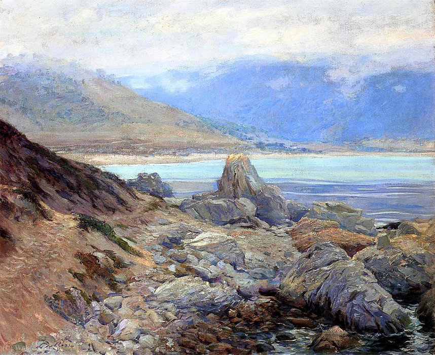WikiOO.org - Enciclopedia of Fine Arts - Pictura, lucrări de artă Guy Rose - Path along the Shore